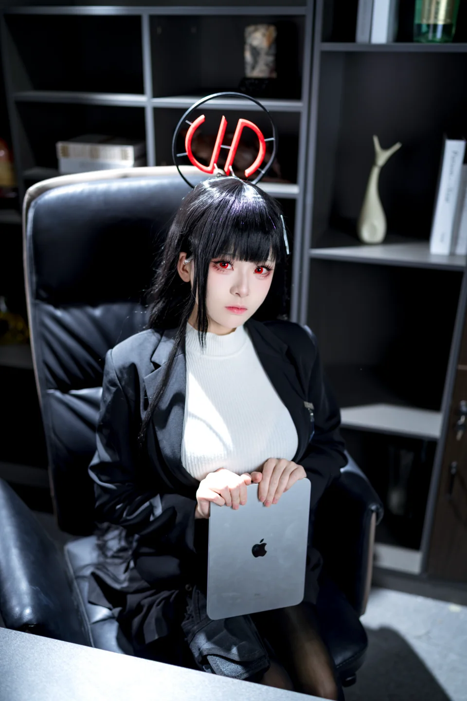 九柒喵 - No.026 蔚蓝档案 调月莉音 [64P-1.4GB] tg@simisebaisi 【丝足阁】003.webp